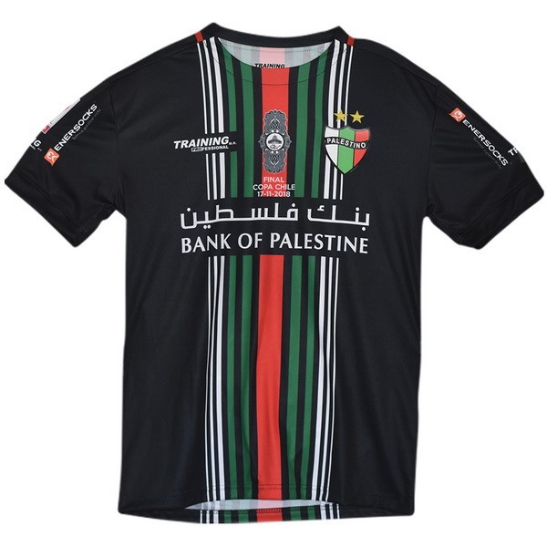 Camiseta CD Palestino Enersocks Final Copa 2018-2019 Negro
